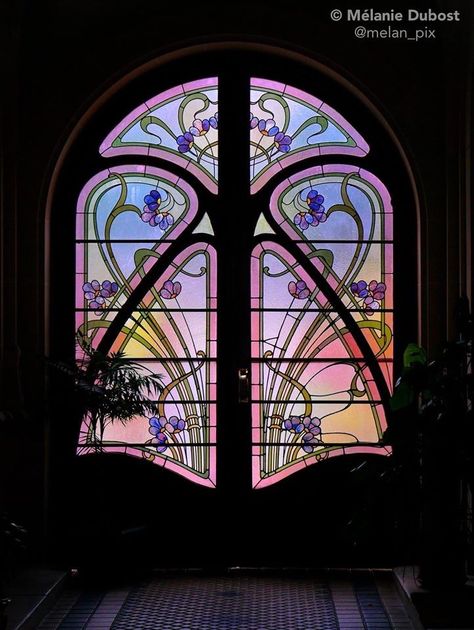 Art Nouveau Window, Jamie Smith, Faerie Aesthetic, House Of Leaves, Stained Glass Tattoo, Cupid And Psyche, Window Projects, Witchy Decor, Stained Glass Diy