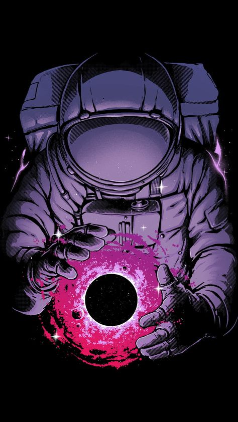 Deep Space (2180x3840) Space Suit, The Space, Cosmos, Stars, Pink, Black