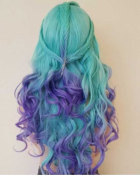 Unicorn Hair Color, Creative Hair Color, Neon Hair, Dyed Hair Inspiration, Pretty Hair Color, New Hairstyle, Pastel Hair, Colored Hair, Hair Dye Colors