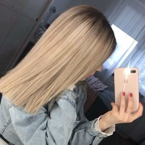 Air Touch Hair Blond, Blonde Asian Hair, Perfect Blonde Hair, Hair Machine, Dark Blonde Hair Color, Ombre Hair Blonde, Cool Blonde Hair, Light Blonde Hair, Nice Hair