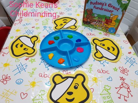 Bears Preschool, Pudsey Bear, Eyfs Ideas, Sensory Tray, Tuff Spot, Brunch Club, Eyfs Activities, Morning Activities, Nursery Activities