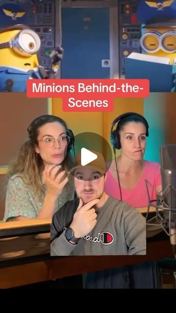 Mr. MovieMustKnows on Instagram: "Watching the voice actors for the Minions speak gibberish is mesmerizing" The Minions, August 15, Voice Actor, Minion, Behind The Scenes, The Voice, Actors, On Instagram, Instagram