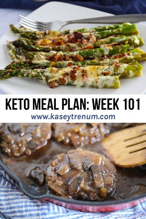 A Photo Collage of 2 Keto recipes in a Keto Meal Plan Peanut Cheesecake, Keto Pulled Pork, Kasey Trenum, Asparagus Casserole, Garlic Cheddar, Keto Main Dishes, Chaffle Recipe, Meal Plan Week, Easy Keto Meals