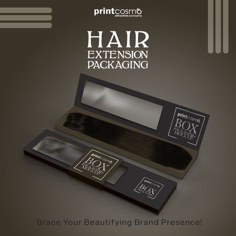 Hair Extension Boxes Hair Brand Packaging, Hair Bundle Packaging, Hair Bundle Packaging Ideas, Hair Boxes Packaging, Hair Extensions Packaging Ideas, Hair Extension Display Ideas, Hair Extension Display, Hair Packaging Ideas, Hair Extension Contract