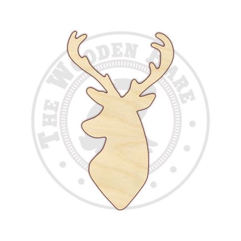 Deer head Unfinished wood cutout ready for you to paint, glitter, decoupage, etc. --------------------------------------------------- SIZING Available sizes can be found in the Size drop down next to the item image. If you need a size that you do not see, please request a custom Baby Wreath, Deer Silhouette, Burn Mark, Deer Head, Wood Cutouts, Unfinished Wood, Birch Plywood, Dream Catcher, Decoupage