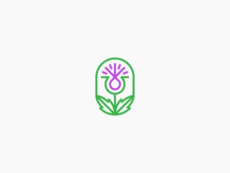 Thistle Logo, Thistle Design, Senior Project, Change Maker, Work Design, Global Community, Creative Professional, Design Inspiration, Logo Design