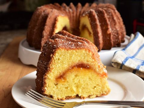 Apricot Jam Cake Jam Cake Recipe, Homemade Vanilla Cake, Banana Bundt Cake, Jam Cake, Banana Bundt, Apricot Cake, Easter 2023, Warm Cake, Honey Buns