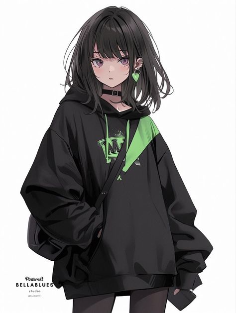 Female Anime Characters, Tomboy Art, Persona Anime, Character Design Girl, Really Cool Drawings, Smart Women, Anime Pictures, Digital Art Anime, Anime Hoodie