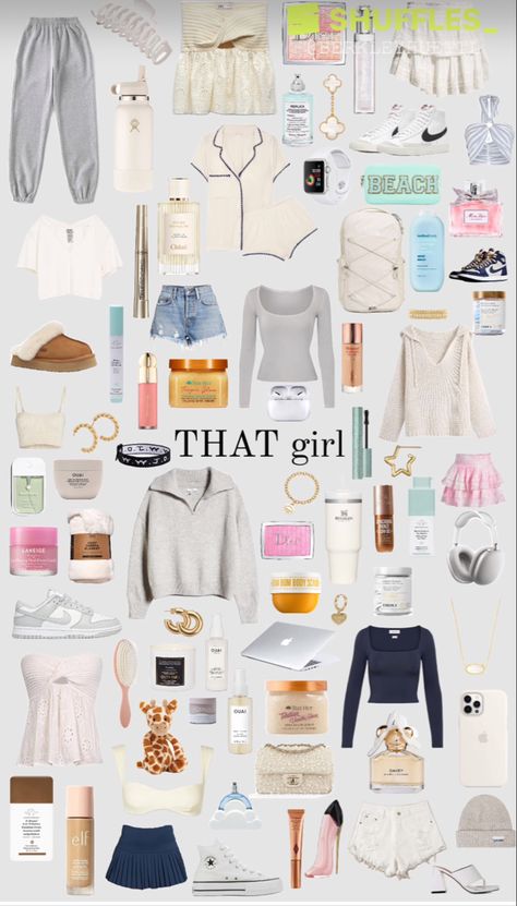 Wish List Ideas Aesthetic, List Ideas Aesthetic, Gift Ideas Preppy, Girl Christmas List, Girl Must Haves, Preppy Christmas List, Wish List Ideas, Girly Christmas Gifts, Collage Video