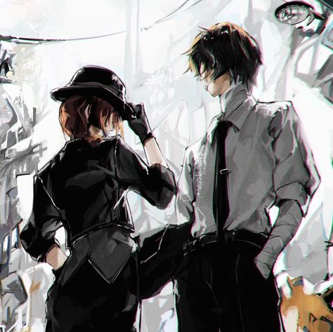 Soukoku fanart icon cr/yf_2181 Bsd Fanart Soukoku, Shin Soukoku Aesthetic, Sokoku Fanart, Soukoku Yandere Dazai, Soukoku Fanart Dark, Sokokou Fan Art, Bsd Soukoku Fanart, Soukuko Fanart, Souheki Fanart