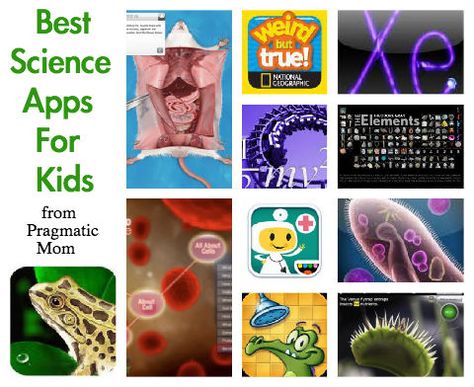 Countdown: My #3 Most Popular Post of 2015. Best Science Apps for Kids of all ages. :: PragmaticMom Homeschool Apps, Science Apps, Apps For Kids, Third Grade Science, Teaching Technology, School Technology, Learning Apps, Preschool Science, Classroom Technology