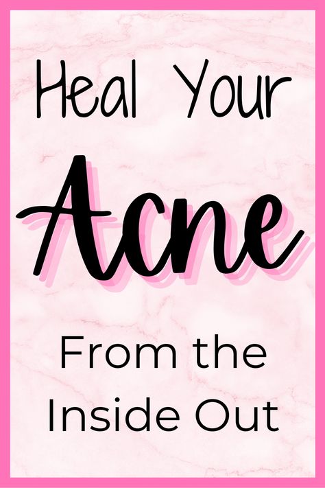 Natural Remedies How To Improve Acne, Spiralactone For Acne, Healing Acne From The Inside Out, What Your Acne Is Telling You, Supplements For Acne, Healing Acne, Acne Supplements, Causes Of Acne, Vitamin Therapy