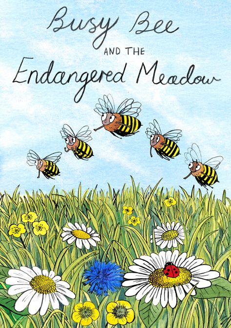 Bea Bee is the most resourceful, hardest working and happiest bee living in a hive located in a beautiful meadow. One day she notices a new sign on the gate and goes back to the hive to get wise old bee to come to the gate with her and read the notice as she doesn’t understand all the words. The news is bad; the sign is for a planning application to build houses all over the meadow. Flowers Don’t Chase The Bees, Bee Asleep In Flower, The Birds And The Bees, Beautiful Meadow, Bee Notebook, Bee Book, Building Site, Birds And The Bees, Reading Apps