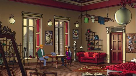 Broken Sword is still point-and-click perfection | PC Gamer Text Bubble, Game Google, Parisian Cafe, New Puzzle, Adventure Games, Retro Game, Adventure Game, Small Studio, Ready To Play