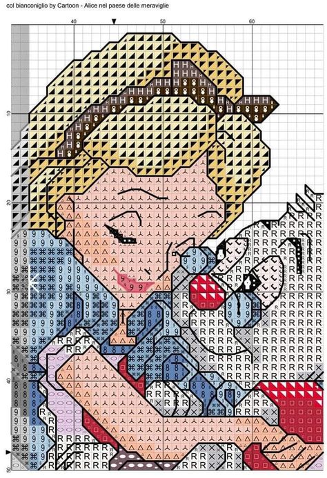 Diamond Painting Pattern, Alice In Wonderland Cross Stitch, Counted Cross Stitch Patterns Free, Disney Crochet Patterns, Witch Cross Stitch, Disney Cross Stitch Patterns, Cross Stitch For Kids, Cross Stitch Love, Disney Cross Stitch