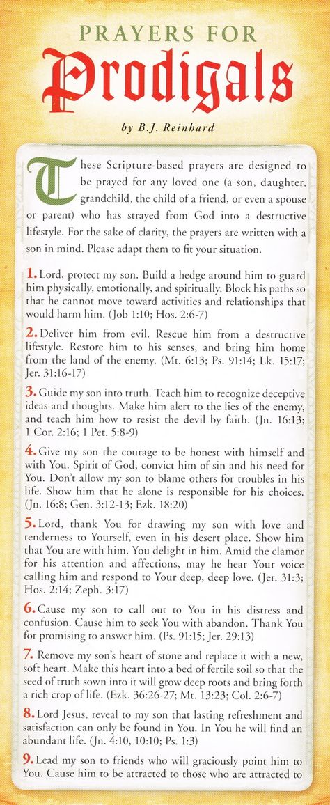 Praying for Your Prodigal Prayer For My Son, Prayer For My Children, Lord Help, Prayer Changes Things, Let's Pray, Prayers For Children, Prayer For You, The Prayer, Prayer Board