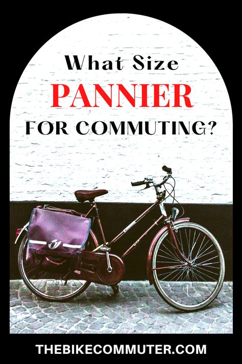 A good size pannier for bike commuting would be one that is around 20 liters in volume. This should have enough space to carry wet-weather gear, lunch, spare clothes and even a laptop or similar work items if needed. Commuter Bike Accessories, Bicycle Commuting, Bike Commuting, Bike Panniers, Commuter Bicycle, Urban Bike, Commute To Work, Commuter Bike, Wet Weather