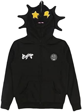 The standout feature of the Black GloGang full zip is its sleek black color, which exudes a sense of urban style and sophistication. It may also bear the GloGang logo or branding elements, such as graphics, patches, or embroidery, reflecting the collective's unique visual identity. Full Zip Up Hoodie, Lazy Style, Hoodie Y2k, Y2k Casual, Hoodie For Women, Vintage Pullovers, Trendy Streetwear, Y2k Hoodie, Western Wear For Women