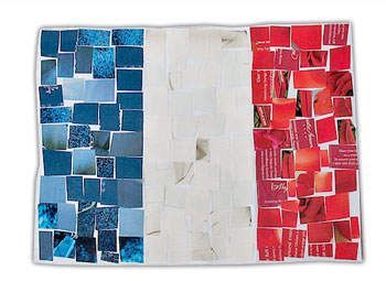 17 Best ideas about French Crafts on Pinterest | Graphics fairy ... Bastille Day Craft, French Flag Craft, French Flag Art, French Crafts For Kids, France Crafts For Kids, France Activities For Kids, France For Kids, Mosaic Paper, France Craft