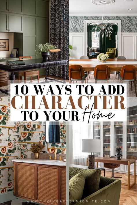 Eclectic Home Design Ideas, Non Traditional Home Decor, New Home Vintage Style, Styling Older Homes, Old Fashioned Decorating Ideas, Incorporating Vintage Decor, Traditional Mixed With Modern Decor, Fresh Home Decor Ideas, How To Give Your Home Character