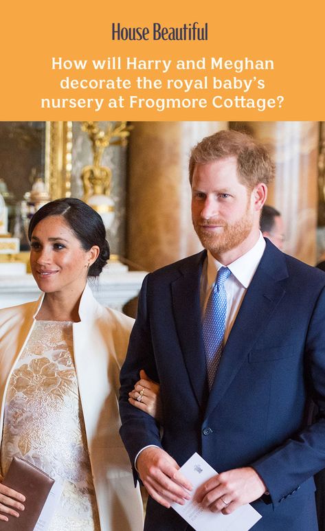 Meghan Markle, the Duchess of Sussex, has given birth to a baby boy, with Prince Harry, the Duke of Sussex, present for the birth. How will Harry and Meghan decorate the royal baby's nursery at their new home – Frogmore Cottage in the grounds of Windsor Castle? We take influence from Meghan and Harry’s style, including Meghan’s love of Soho Farmhouse, Boho and Scandi interiors. #meghanmarkle #meghanandharry #meghan #princeharry #duchess #royal #royalfamily #royalbaby #itsaboy #newborn Royal Baby Nurseries, Frogmore Cottage, Cottage Nursery, Soho Farmhouse, Scandi Interiors, Meghan Markle Style, Royal Babies, Farmhouse Boho, Royal Baby