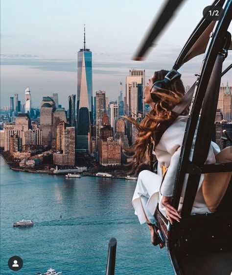 Helicopter New York, New York Sightseeing, 2025 Board, Feed Insta, York Aesthetic, New York Pictures, Helicopter Ride, Nyc Girl, New York Photos