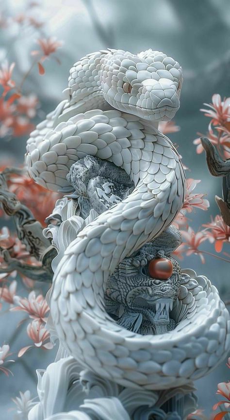 Most Dangerous Animals, Snake Images, Fantasy Realm, Pretty Snakes, Snake Wallpaper, Scary Animals, Animal Illustration Art, Snake Art, Beautiful Snakes