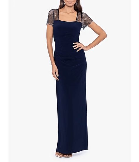 Most Expensive Dress, Open Back Gown, Formal Wedding Guest Dress, Stretch Knit Dress, Dress Attire, Jersey Knit Dress, Groom Dresses, Evening Dresses Plus Size, Formal Dresses Gowns