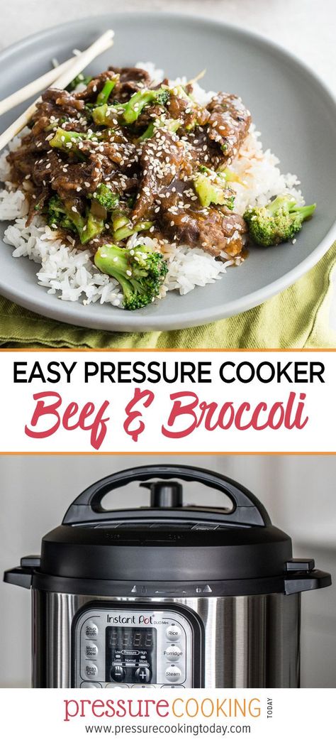 London Broil Recipes Instapot, Beef And Broccoli Instant Pot, Thicken Sauce, Instant Pot Beef And Broccoli, Multicooker Recipes, Pressure Cooker Beef, Salt Beef, Beef And Broccoli Recipe, Crockpot Express