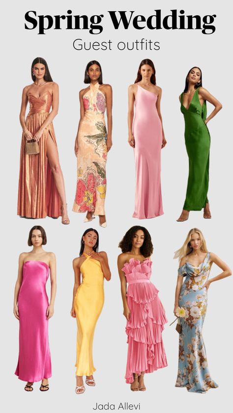 Wedding guest dresses Mediterranean Wedding Guest Dress, Italian Summer Wedding Guest Dress, Garden Wedding Guest Dress, Black Tie Optional Wedding Guest Dress, Garden Wedding Guest, Hawaiian Wedding Themes, Semi Formal Wedding Attire, Black Tie Optional Wedding, Garden Wedding Dress Guest