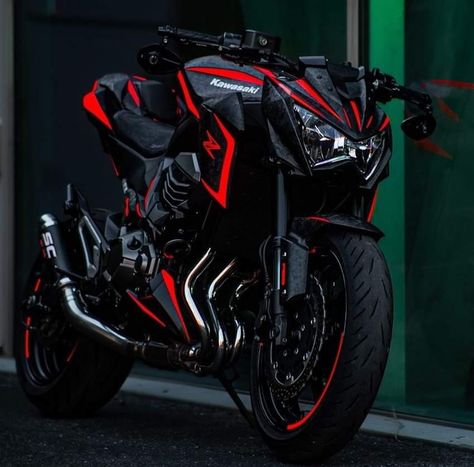 Red Motorcycle Aesthetic, Yamaha R6 Black, Red And Black Motorcycle, Moter Cycles, Kawasaki Ninja Bike, Pretty Bikes, Ninja Bike, Duke Bike, Motocross Love