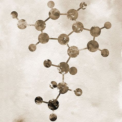 Molecules Aesthetic, Chemistry Aesthetic, Molecule Art, Pinterest Wall, Serotonin Molecule, Cover Inspiration, Chemical Structure, Fitness Logo Design, Art Science