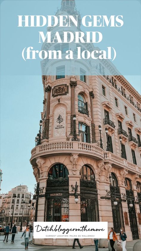 Free Things To Do In Madrid, What To See In Madrid, Madrid Hidden Gems, Madrid Instagram Spots, Madrid Tourist Map, Madrid Tourist Attractions, Crystal Palace Madrid, Royal Palace Madrid, Madrid Attractions