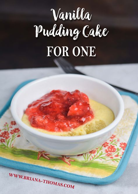 This soft Vanilla Pudding Cake for One is an amazingly delicious low-carb, THM Deep S dessert! Sugar/gluten/dairy/nut free and perfect for THM Fuel Cycles! Thm Deep S, Vanilla Pudding Cake, Briana Thomas, Trim Healthy Mama Dessert, Trim Healthy Recipes, Trim Healthy Mama Plan, Trim Healthy Momma, Single Serve Desserts, Trim Healthy Mama Recipes