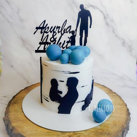 Father Son Birthday Party Ideas, Father And Son Birthday Cake, Birthday Cake For Papa, Fathers Day From Daughter, Birthday Cake For Father, Birthday Cake Design, Bike Cakes, Birthday Cake Writing, Girls Cake