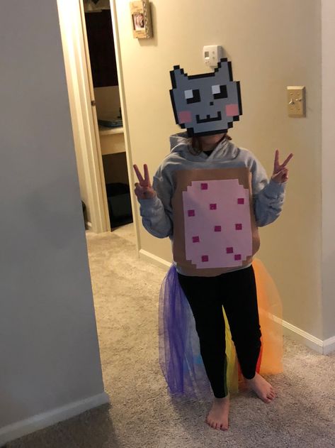 Nyan Cat Costume, 2000s Internet, Nya Cat, Alien Cat, Business Marketing Plan, Cat Halloween Costume, Nyan Cat, Cat Costume, Dream Style