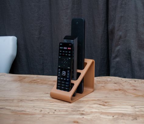 Remote Organization, Remote Caddy, Remote Control Organizer, Remote Control Storage, Remote Holder, Remote Control Holder, Design Tv, Wood Crafting Tools, Scandinavian Minimalist