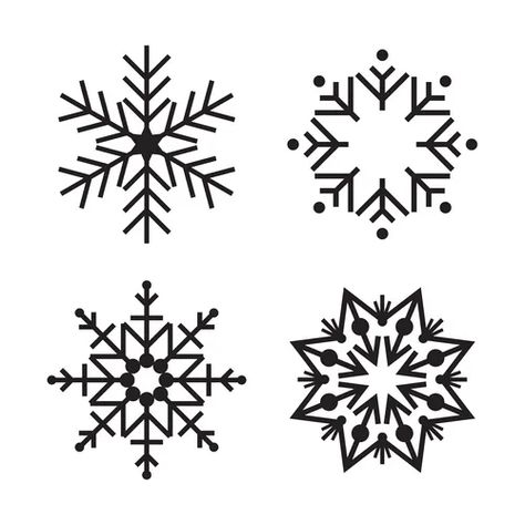 Simple snowflake Royalty Free Vector Image - VectorStock Snowflakes Illustration, Snowflake Vector, Painted Window Art, Snowflake Svg, Snowflake Embroidery, Simple Snowflake, White Snowflake, Window Art, Window Painting