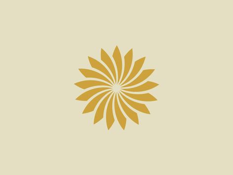 Letter O Logo / White Logo / Sun Logo / Tourism Logo / Oberoi... Logo Tourism, Sunburst Logo, Tourism Logo, Examples Of Logos, Sun Logo, Balance And Harmony, Letter O, Shades Of Gold, White Letters