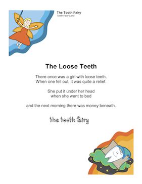 Place this poem under your daughter's pillow, along with some money, and she's bound to feel like the Tooth Fairy likes her most of all. Free to download and print Tooth Fairy Notes For Girls Letters, Note From Tooth Fairy First Tooth, Poems For Boys, Letter From Tooth Fairy Forgot, Notes From The Tooth Fairy, Poems About Girls, Tooth Fairy Forgot To Come Letter, Parenting Printables, Losing Teeth