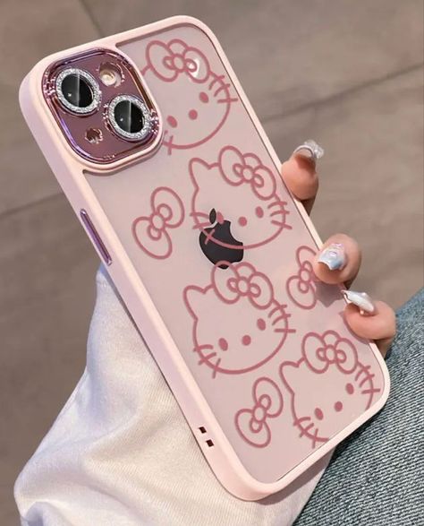 Hello Kitty Phone Case, Images Hello Kitty, Accessoires Iphone, Produk Apple, Hello Kitty Accessories, Girly Phone Cases, Kawaii Phone Case, Iphone Obsession, Hello Kitty Cartoon