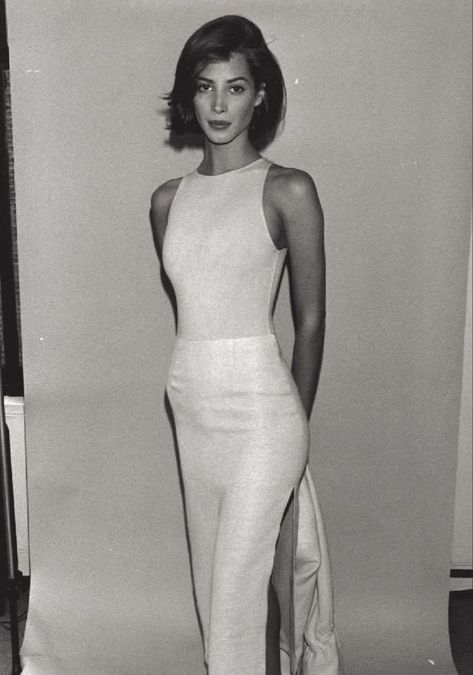 90s Calvin Klein, 90s Model, 90s Supermodels, Design Moda, 90s Models, Calvin Klein Collection, Christy Turlington, White Photo, New Classic