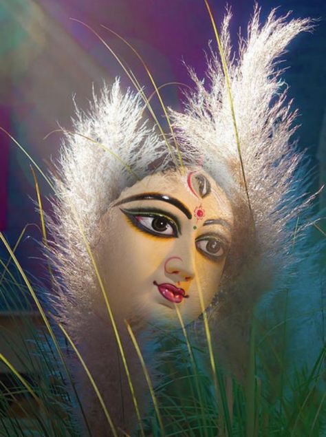 Durga Thakur Photo, Mahalaya Video, Ma Durga Images For Dp, Durga Thakur, Maa Kali Photo, Devi Maa, Maa Durga Photo, Ma Durga, Goddess Makeup