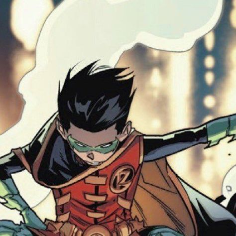 Robin and Superboy two person matching profile picture Damian Wayne And Jon Kent, Robin And Superboy, Batman Matching Pfp, Couples Icons Aesthetic, Son Of Batman, Super Sons, Jon Kent, Robin Dc, Dc Icons