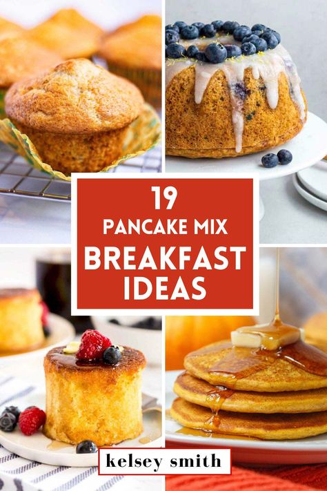 Krusteaz Pancake Mix Recipes Ideas, Recipes Using Pancake Mix Breakfast, Breakfast Ideas With Pancake Batter, Uses For Pancake Mix Ideas, Pancake Mix Recipe Ideas Breakfast, Pancake Mix Ideas, Pancake Mix Recipe Ideas, Krusteaz Pancake Mix Recipes, Krusteaz Recipes