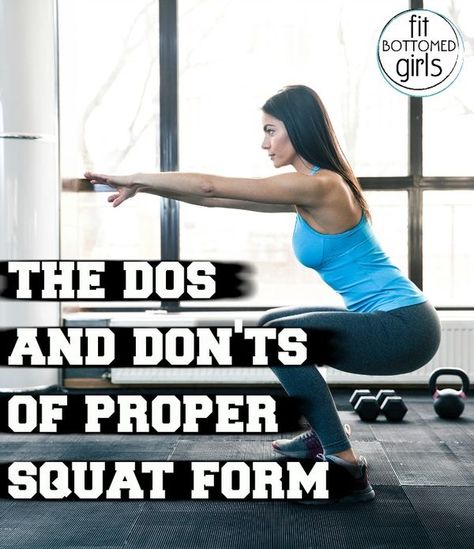 Are you doing your squats correctly? | Fit Bottomed Girls Squat For Beginners, Proper Squat, Proper Squat Form, How To Squat Properly, Fitness Organization, Squat Form, Gym For Beginners, 100 Workout, Fit Girl Motivation