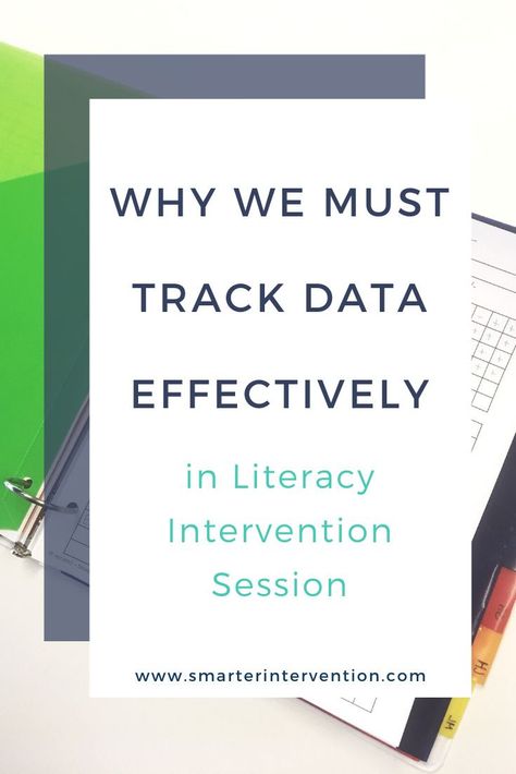 Why We Must Track Data Effectively in Literacy Intervention | SMARTER Intervention | We know that diagnostic prescriptive instruction following a systematic and structured approach is the most effective way to get students to grade-level and beyond, but how exactly can we provide truly diagnostic and prescriptive instruction? Click to read more... Speech Therapy Data Collection, Progress Monitoring Reading, Reading Intervention Classroom, Reading Interventionist, Intervention Classroom, Literacy Intervention, Data Binders, Early Literacy Activities, Reading Instruction