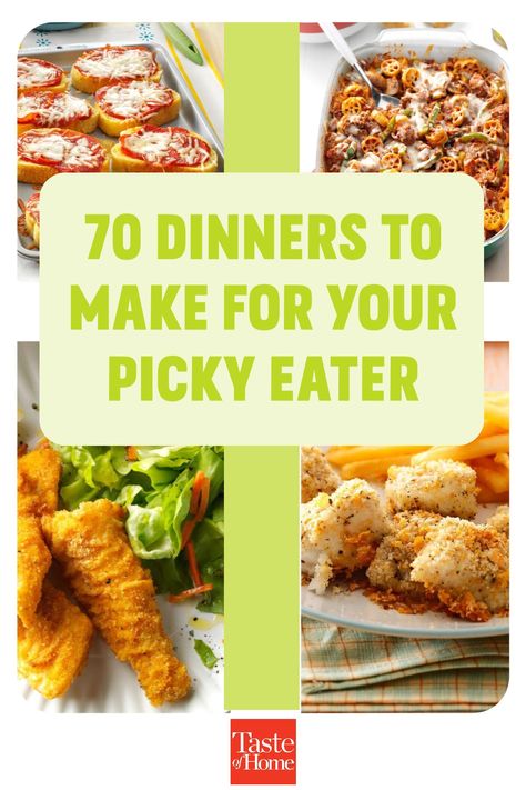 Easy Dinners Picky Eaters, Easy Quick Dinners For Picky Eaters, Salads For Fussy Eaters, Easy Dinners For Two Picky Eater, Quick And Easy Dinner Recipes Picky Eaters, Food Ideas For Dinner For Picky Eaters, Delicious Dinner Recipes For Picky Eaters, Good Recipes For Picky Eaters, Dinners For Picky Husbands