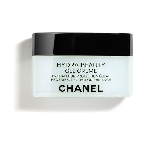 CHANEL Hydra Beauty Gel Crème Hydration Protection Radiance 50g - Feelunique Chanel Moisturizer, Chanel Hydra Beauty Creme, Chanel Hydra Beauty, Skin Care Lotions, Beauty Serums, Sephora Beauty, Chanel Beauty, Chanel Makeup, Face Lotion