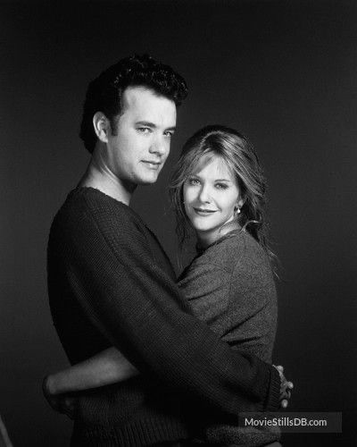 Sam Baldwin (Tom Hanks) and Annie Reed (Meg Ryan) in Sleepless in Seattle, 1993 Tom Hanks And Meg Ryan, Fictional Couples, Sleepless In Seattle, Meg Ryan, Tom Hanks, Seattle, Couple Photos, Quick Saves